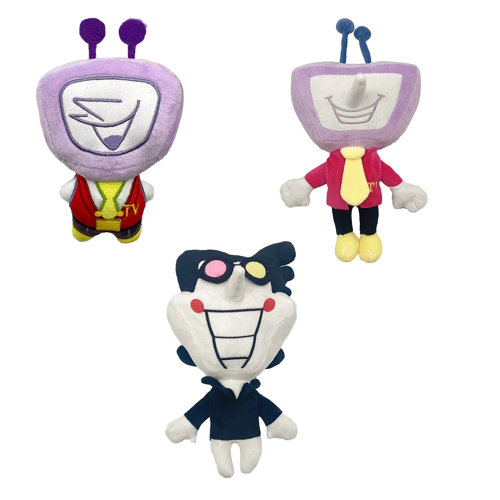Peluche de Tenna de Deltarune, Muñeco de Personaje de Dibujos Animados, Figura de Peluche Suave de Kris Tenna Delta Rune, Regalo para Fans, Regalo de Navidad
