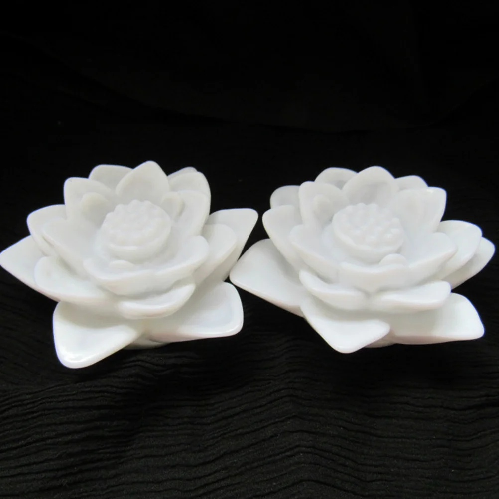 

4pcs Led Lotus Light Romantic Warm Lamp For Bedroom Baby Nursery Wedding Party Home Decoration Lighting