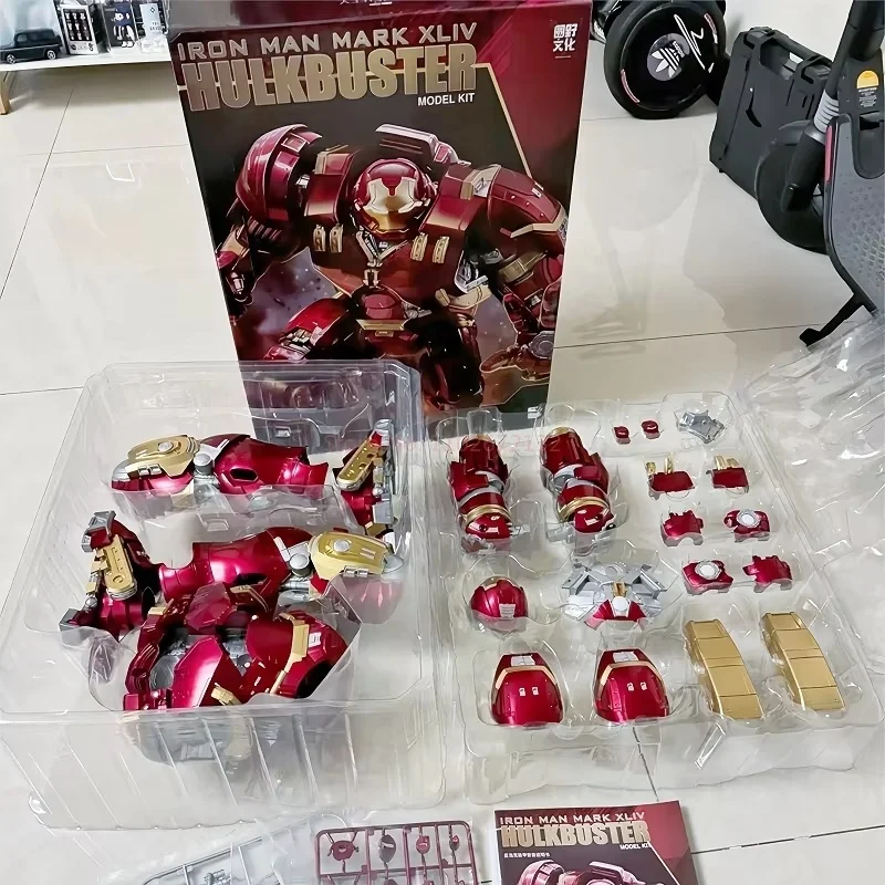 In Stock Fondjoy Toy Iron Man Figure Mark Hulkooster Hulkbuster Armor 1/7 Assembly Action Figures Doll Toy Christmas Gifts Hot