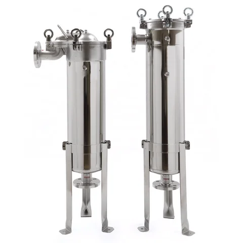 Oil/fruit/beverage/juice/honey/beer 5 Microns cartridge filter housing Stainless Steel Bag Filter