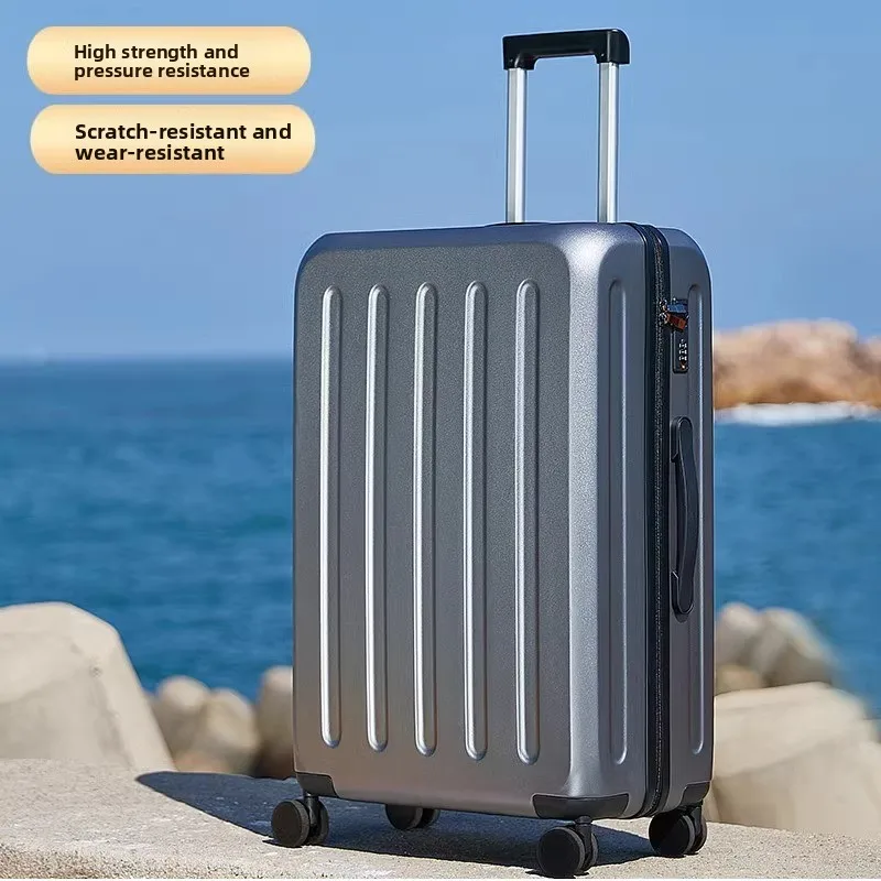 

Дорожный чемодан с паролем Lo Fem Sle 24-дюймовая сумка Che-In 20-дюймовая ручная кладь с тихим колесом Lage для мужчин и женщин