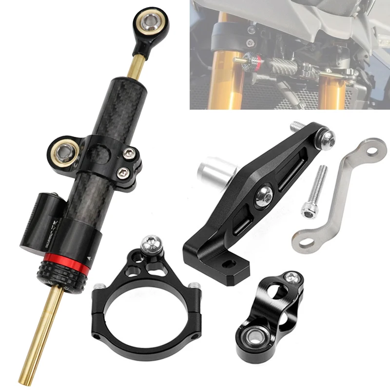 

Motorcycle Accessories Steering Damper With Bracket For YAMAHA MT 09 MT09 SP 2021 2022 2023