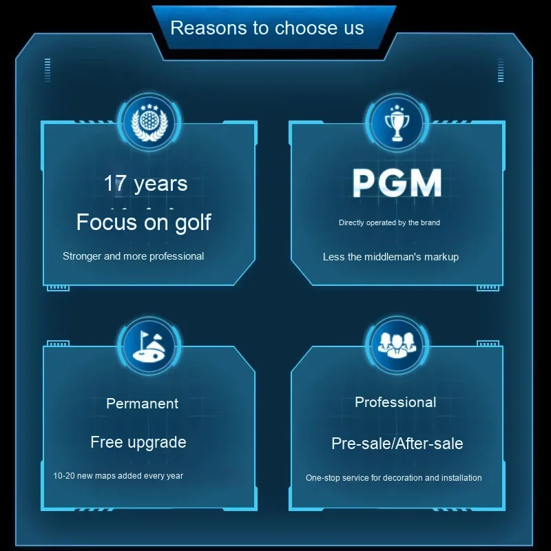 Afbeelding 6: PGM High-Speed 4K HD 3D-beeld Indoor Golfsimulatorapparatuur