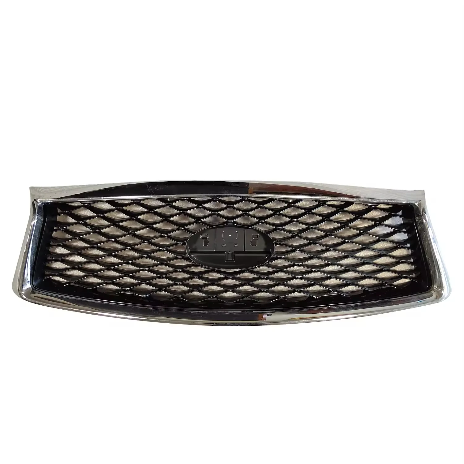 

2015-Q70 for Infiniti OE 62310-4AM0B auto parts with a black mesh core and electroplated frame without holes