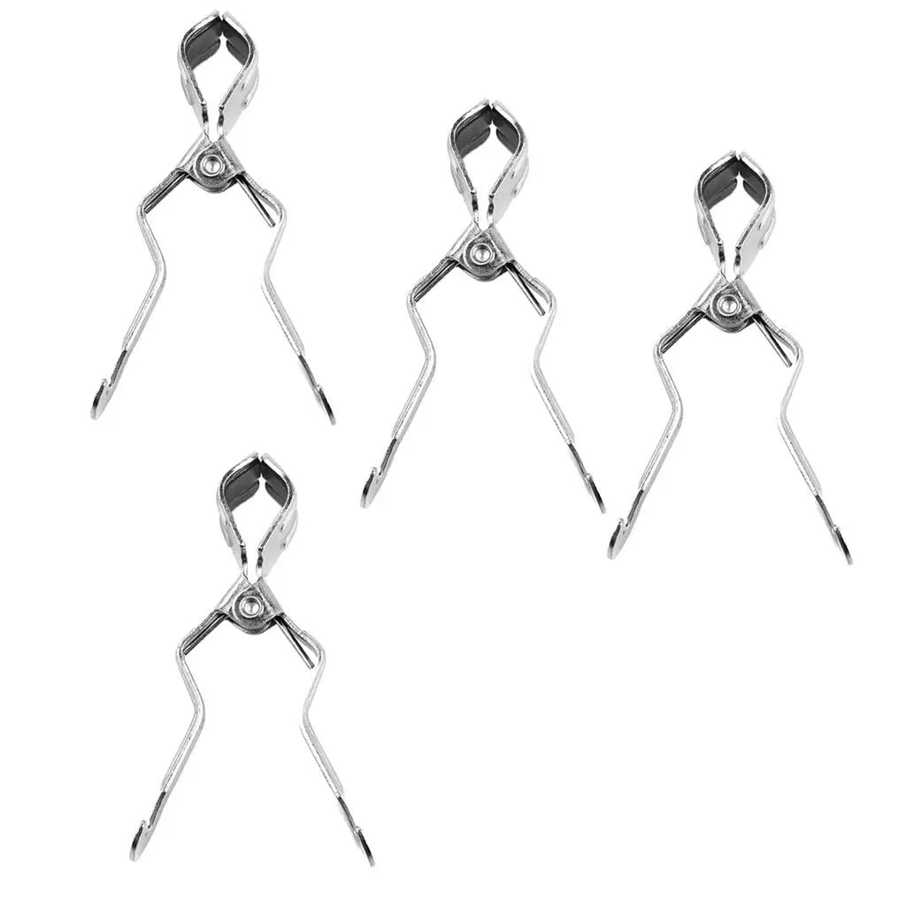 4pcs Outdoor Camping Cookware Paper Holder Hanger Clip Clamp on Tent Pole image 2