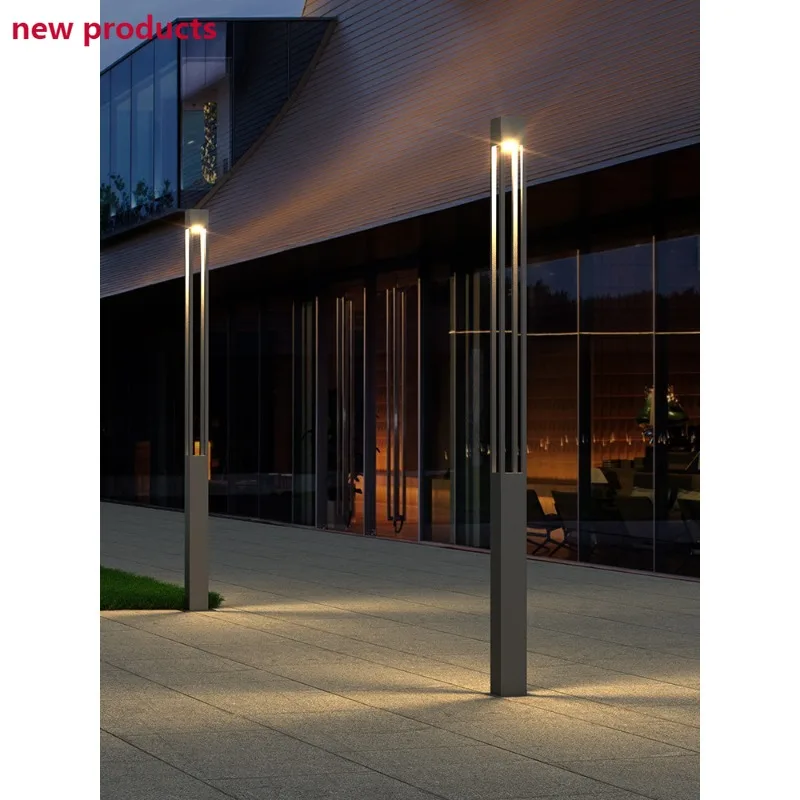 D1089 Solar outdoor courtyard waterproof landscape light Community park outdoor super bright led road light