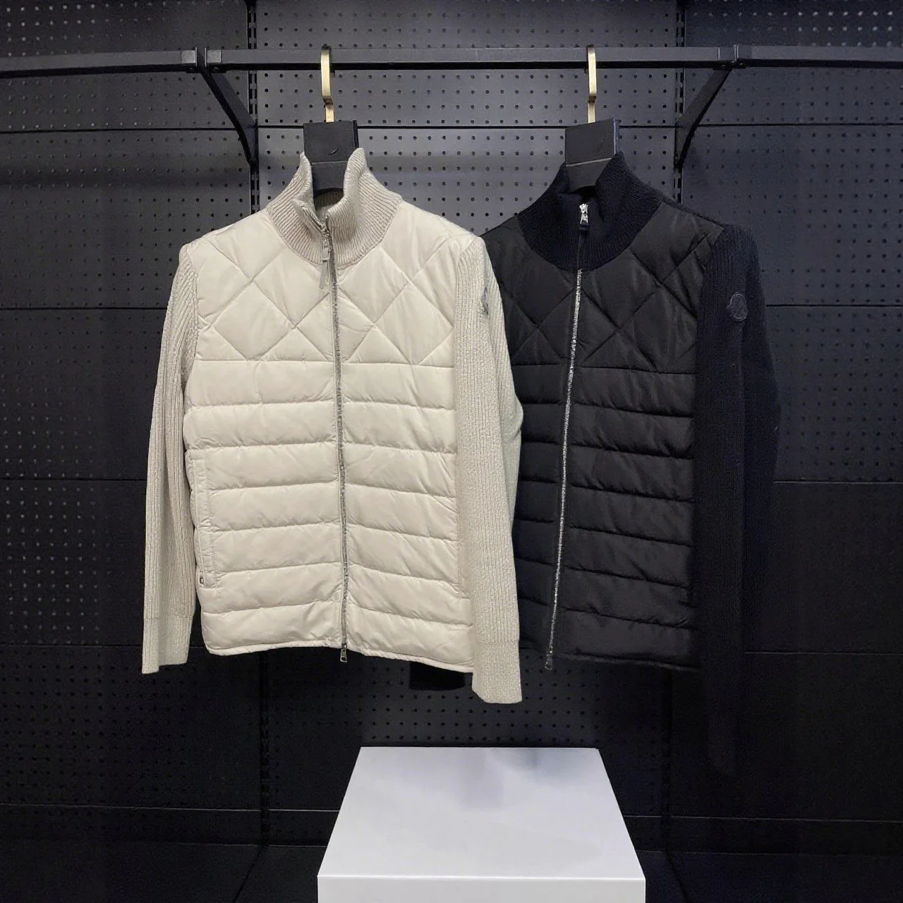 Mastering Winter Style: A Deep Dive into the Knitted Patchwork Down Jacket for the Modern Man