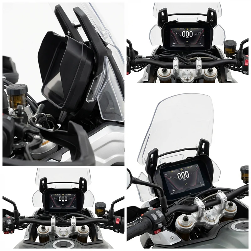 

Motorcycle Sun Visor For TIGER 900 Tiger900 2021 2022 2023 Accessories Instrument Screen Protector Cover