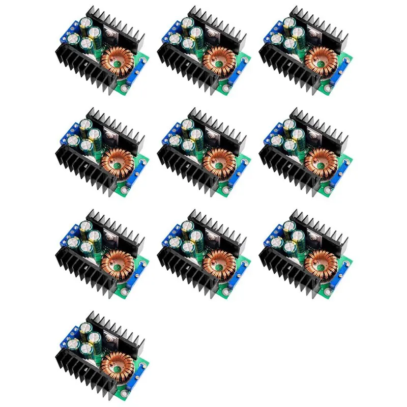 Electronexus-10X 300W XL4016 DC-DC Max 9A Step Down Buck Converter 5-40V To 1.2-35V Adjustable Power Supply Module LED Driver，10
