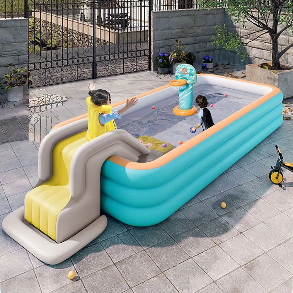 Piscina Inflável para Adultos e Crianças, Banheira de Verão, Banheira Exterior e Interior, Piscina de Água, Party Toys, 1,8 m, 2,1 m, 2,6 m