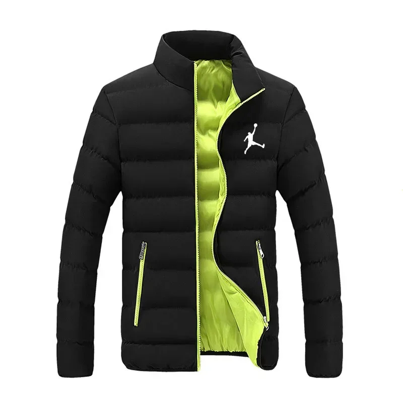 Winter Men's Jackets Padded Jacket Middle-aged And Young Large Size Light And Thin Short Padded 23 Jacket Warm Coat