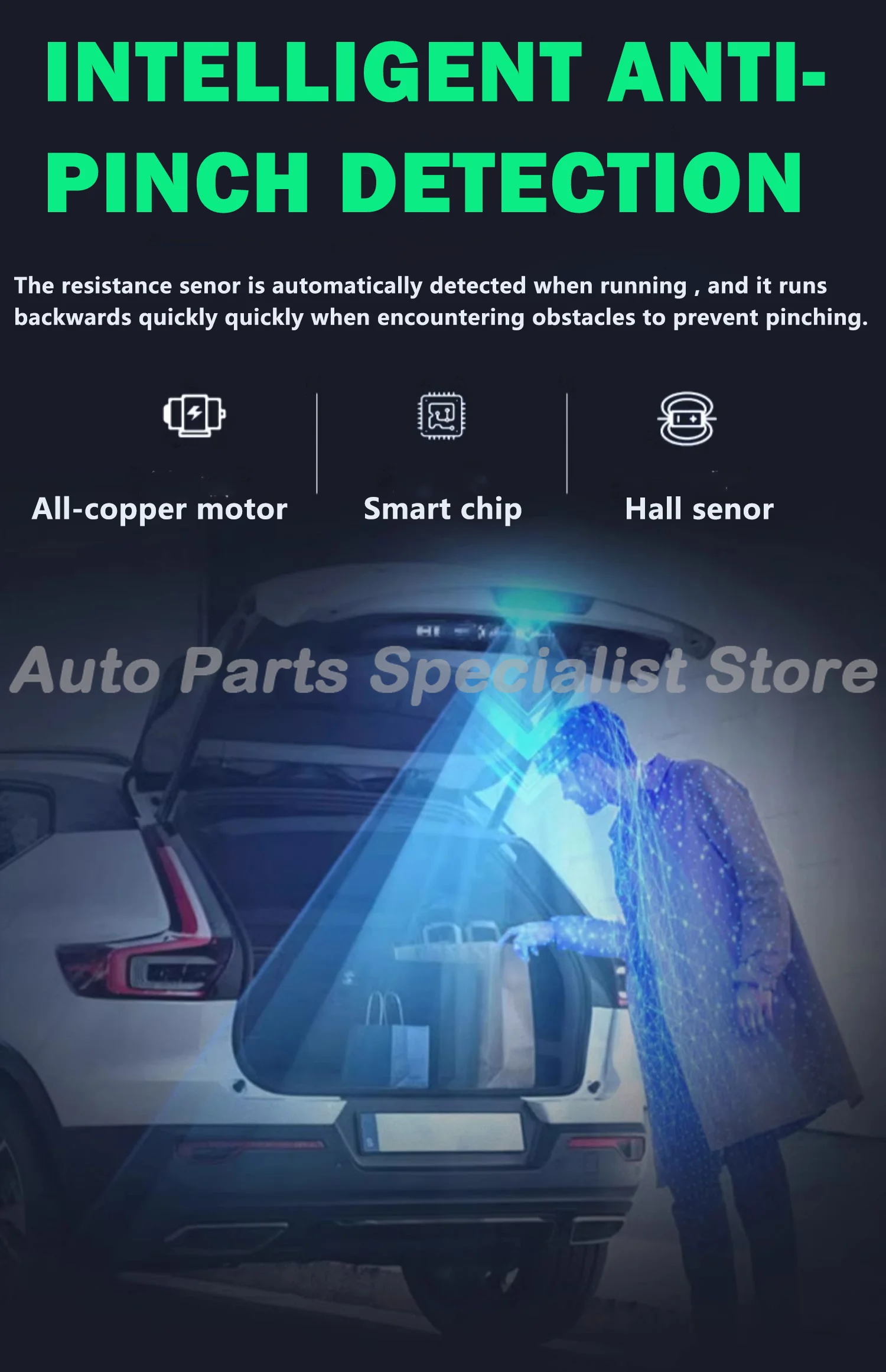 For  Dong Feng  Forthing T5 EVO Control of the Trunk Electric Tailgate Car Lift Automatic Trunk Opening Drift Drive Power Gate - Image 4