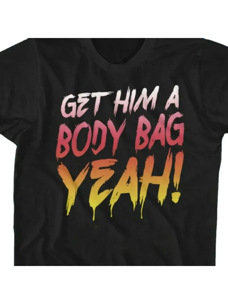 Get Him A Body Bag Yeah! Funny Karate Kid Printed T-Shirt 100% Cotton O-Neck Short Sleeve Summer Casual Mens T-shirt Streetwear