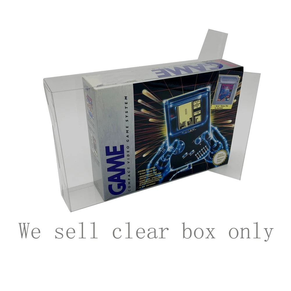 Caja de almacenamiento de consola de juegos de primera generación, caja de almacenamiento de consola de videojuegos, caja de exhibición