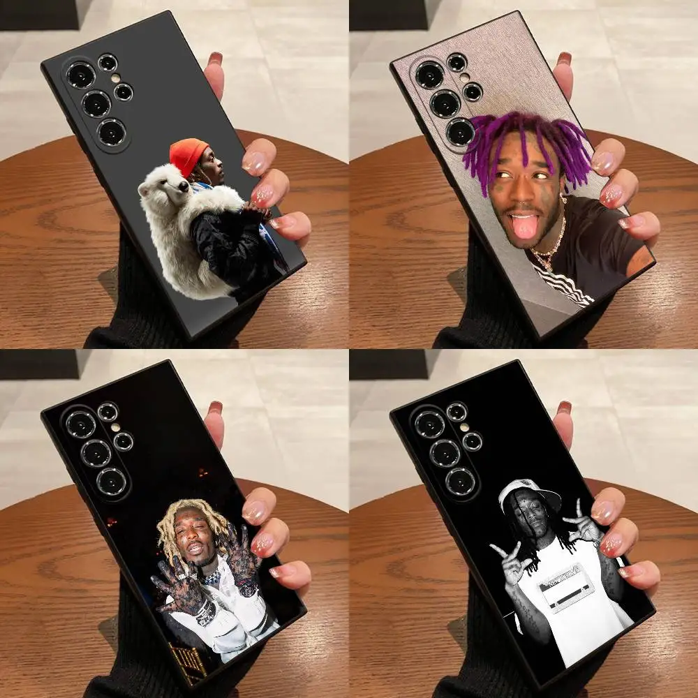

L-Lil Uzi Vert Luv Is Rage 2 Phone Case For Samsung S25,S24,S21,S22,S23,S30,Ultra,S20,Plus,Fe,Lite,5G Black Box