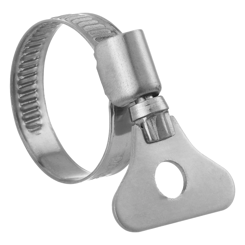 201 Stainless Steel Strong Hose Clamp T Bolt Air Water Pipe Fuel Hose Clips Welding Hardware Repair Tool Fasteners Clamps