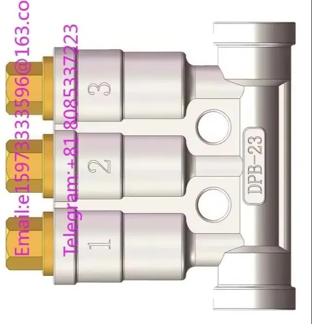 Spare Parts For DPB18 DPB15 DPB110 Pressurized Oil Distributor & Flow Divider