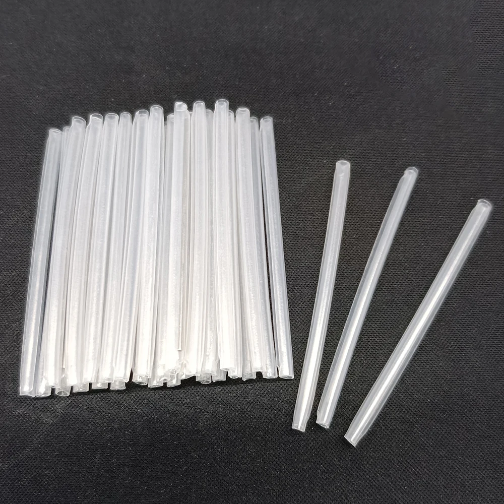 500/200pcs 40mm 45mm 60mm Fiber heat shrink splice protector 1.0 Cable Protection Sleeves Diameter FTTH Optical Fiber Tool Tube