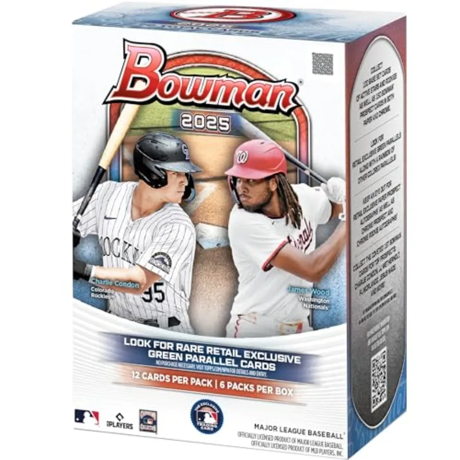 

Бейсбольный набор Bowman 2025 - Запечатанный на заводе - Коллекционный набор