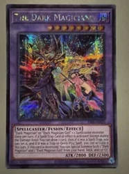 Yugioh KONAMI Duel Monsters ES01-AE021 The Dark Magicians Secret Rare Asian English Collection Mint Card