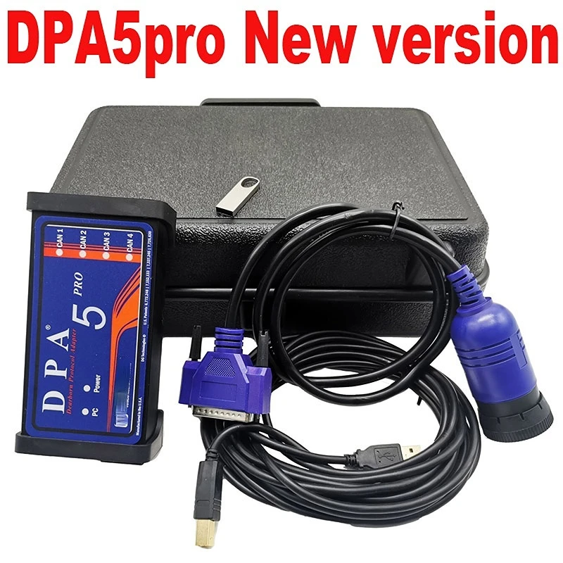 NEW DPA 5 pro Dearborn Protocol Adapter 5 Heavy Duty Truck Scanner CN DPA 5 H Works For Multi-brands Support Multi-language