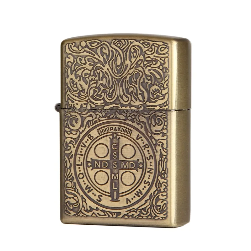 قسطنطين البرونزية أخف كلاسيكي الرجعية طحن عجلة يندبروف أخف السجائر اكسسوارات الرجال هدية صغيرة