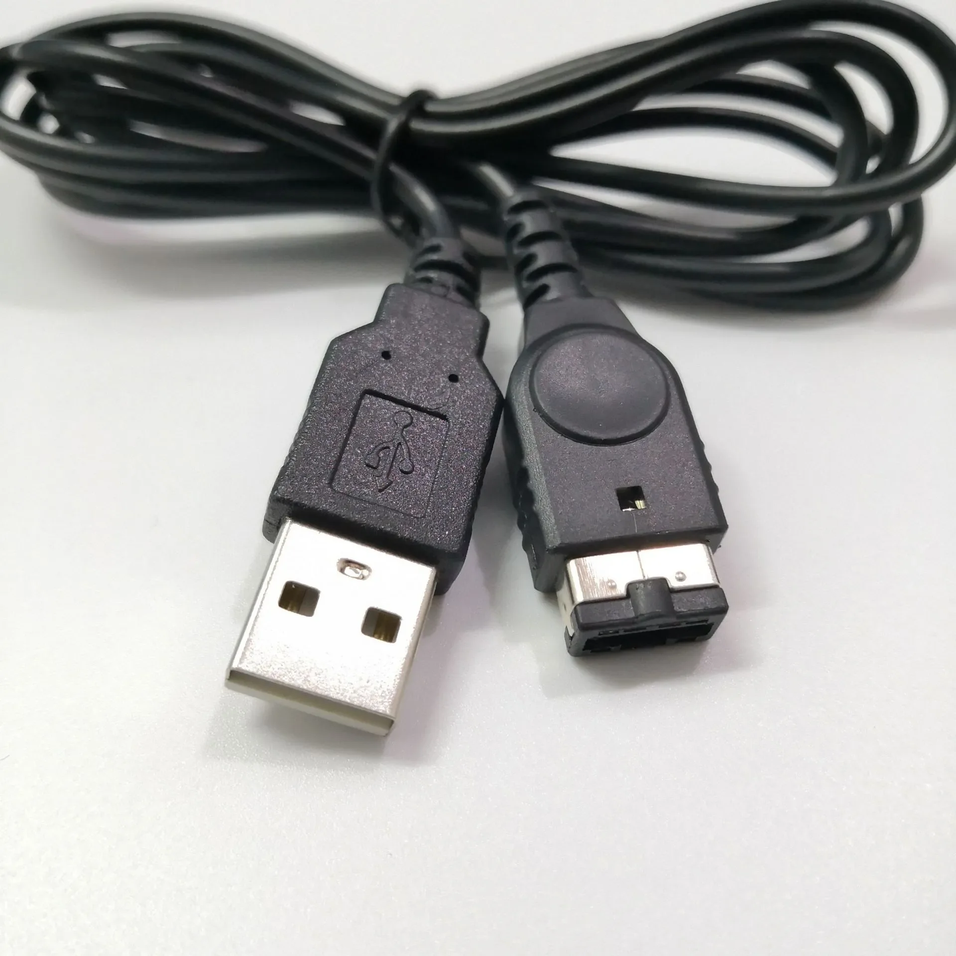 블랙 USB 충전 어드밴스 라인 코드 충전기 케이블, SP, GBA, 게임보이, 닌텐도, DS용, 1 개