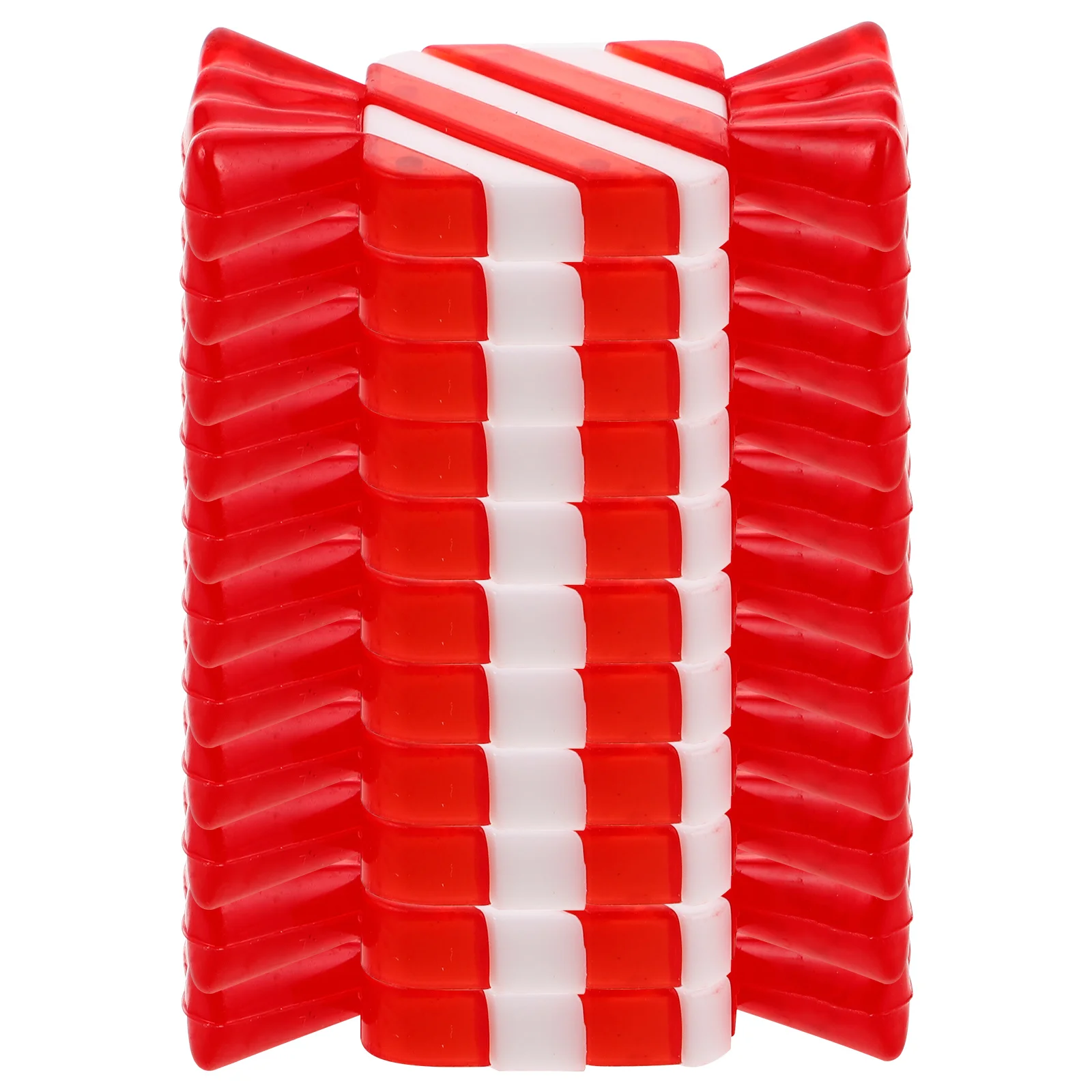 

20Pcs Stripy Candy Hanging Ornaments Christmas Tree Sweet Decoration for Holiday Party Decor Festive Pendant