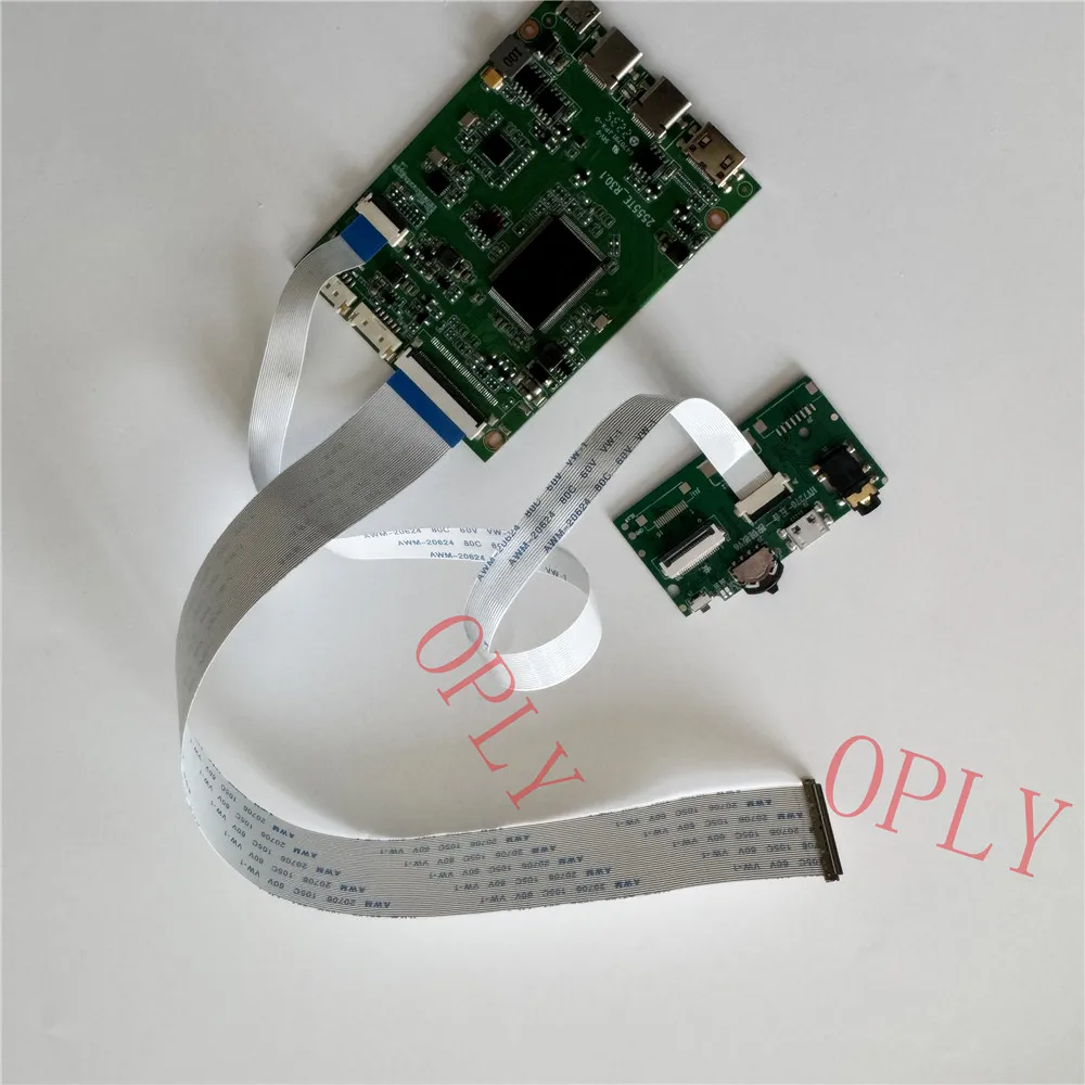 EDP Controller board 2K for N133HSE-DB2 N133HSG-DJ1 N133HSG-WJ1 1920X1080 Type-c Micro USB Mini HDMI-compatible LCD LED panel
