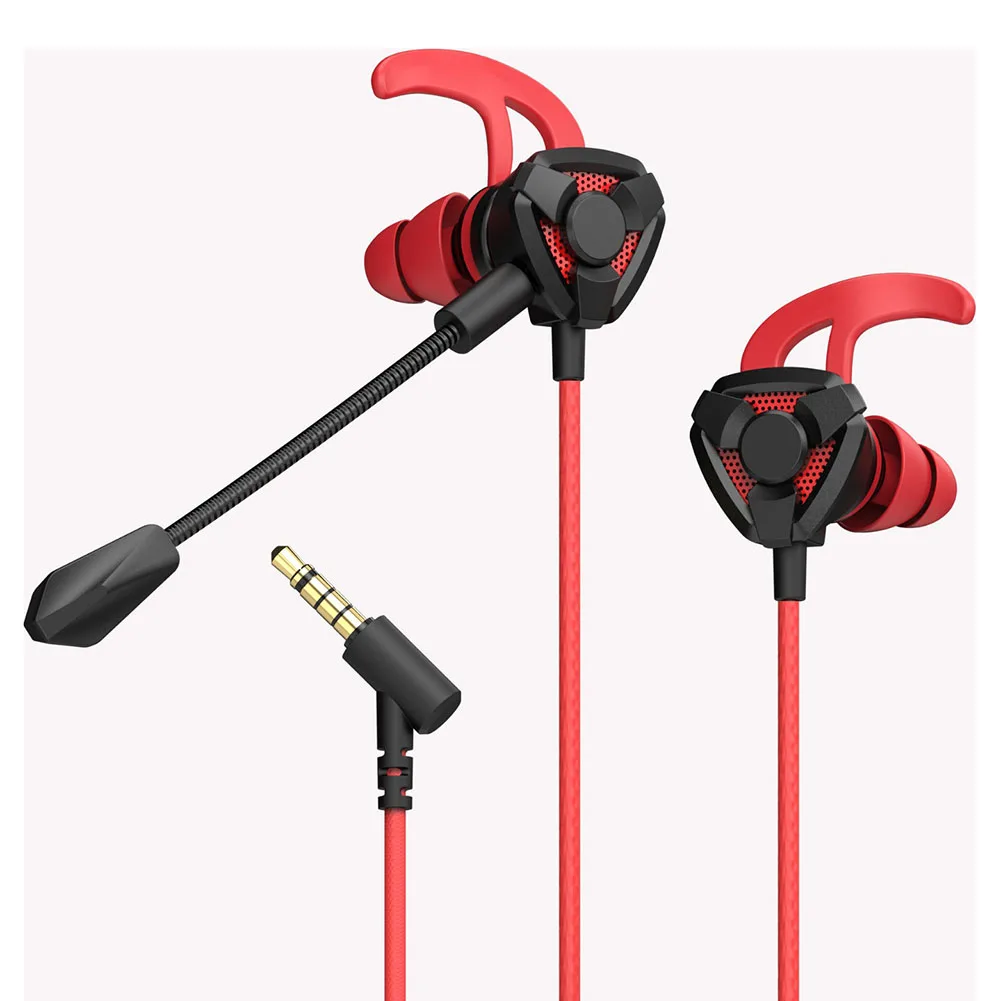 

Subwoofer Running Wired Earphones With Microphone High-performance In-ear Headphones With Microphone For Gaming And E-sports