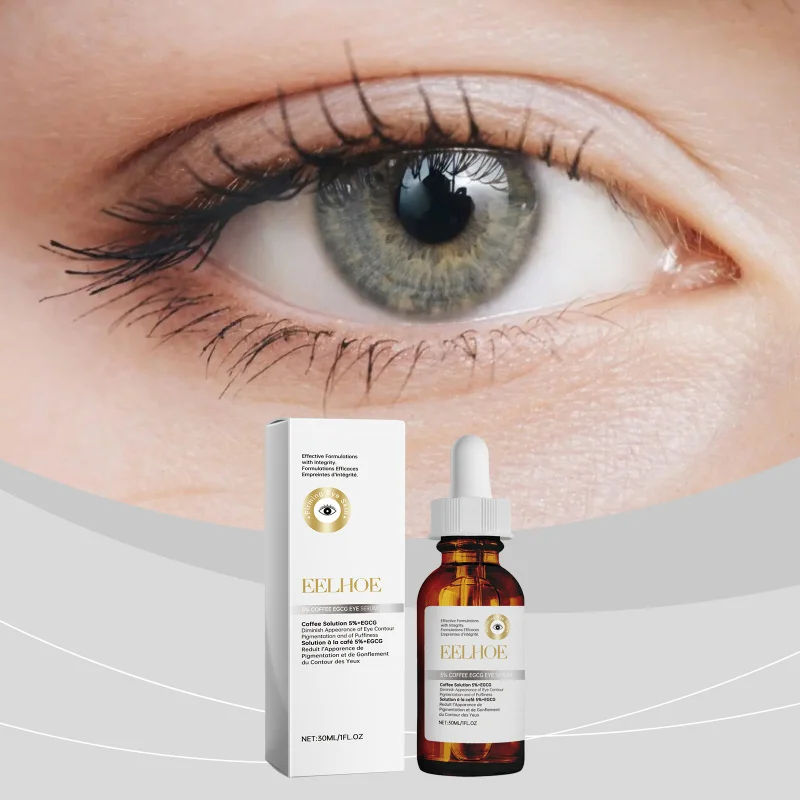 

5% Caffeine Tea Polyphenols Eye Serum Eye Nourishing Care Hydrating Reducing Firming Lifting For Radiant Eye Area
