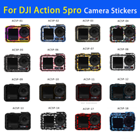 For DJI Action 5pro Sports Camera Frame Stickers Anti-scratch Refit Protective Film Personality Decals Osmo ACTION 5PRO Skin Kit