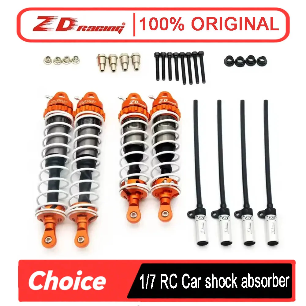 

ZD Racing 4PCS Metal Shock Absorber Kit (Front & Rear) for 1/7 RC Losi Mojave DBX-07 Desert Buggy