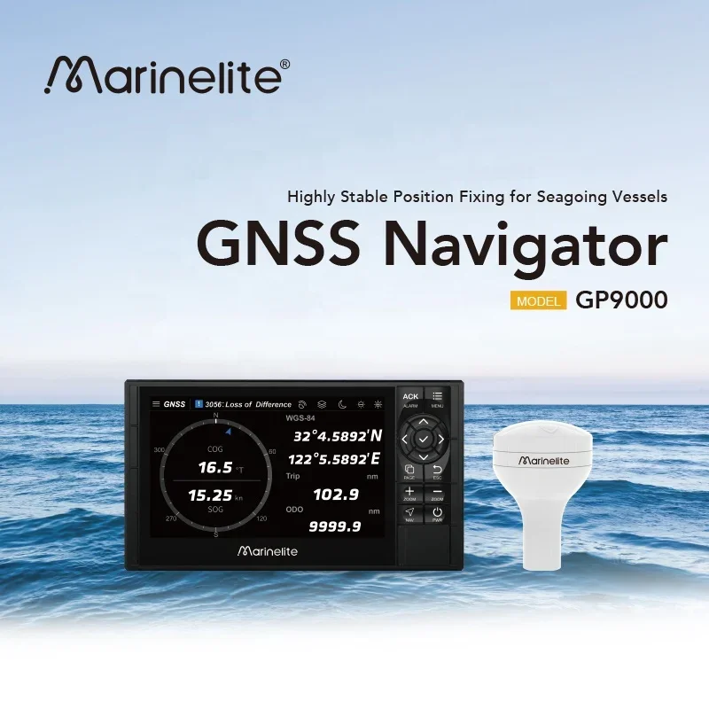 marine electronics gnss tracking and positioning device 7 inch