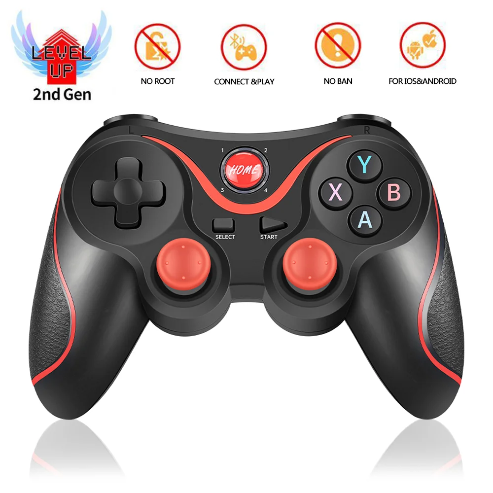 Terios T3 X3 Bluetooth Gamepad For Android Phone PC Joystick Controle Wireless Game Controller For Switch/PS3 Accessories