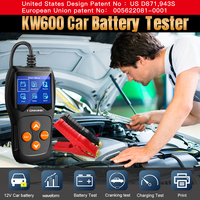 KONNWEI KW600 Car Battery Tester 12V 100 to 2000CCA 12 Volts Battery Tools for the Car Quick Cranking Charging Diagnostic