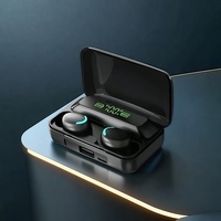 F9 Wireless Earphones Bluetooth TWS LED Dislpaly Binaural Headset Waterproof HD Calling CVC 8.0 Noise Reduction Headphones