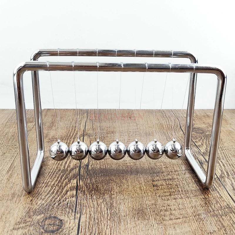 Classic Newtons Cradle Balance Balls Science Physics Gadget Desktop Decoration Kinetic Motion Smart Toys for Home Office Decor