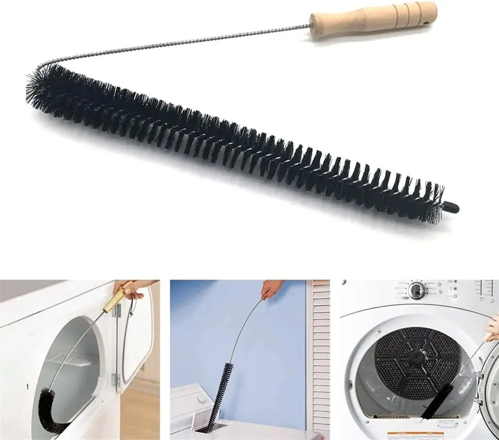 2pcs Long Radiator Cleaner Brush Strong and Flexible Cleaning Radiator Brush for Radiator & Dryer Lint & Washing Machine