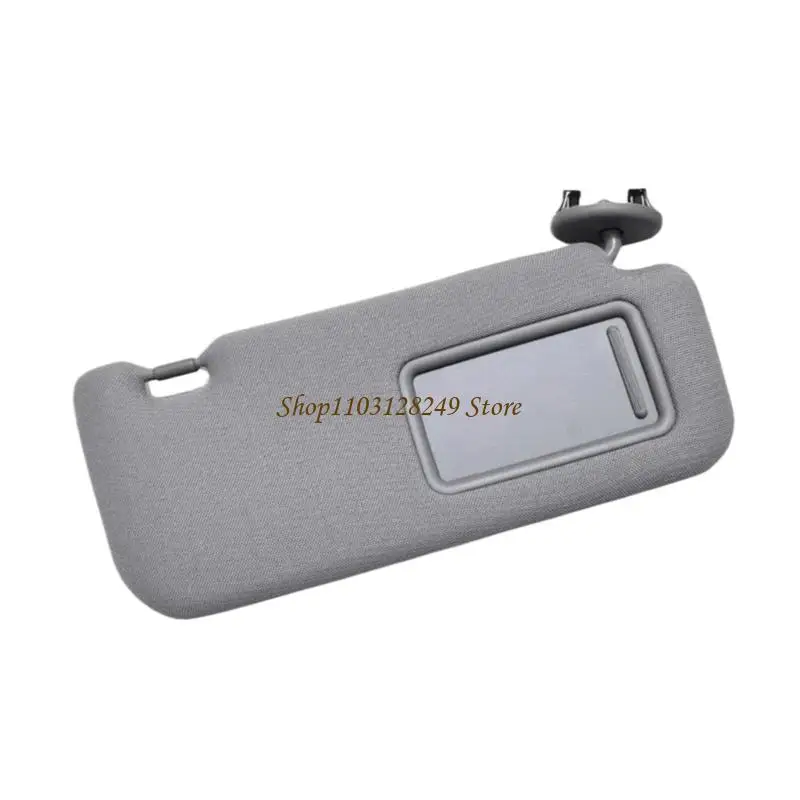 N5KD Universal Wearproof Car Interior Upgrade Thermal Insulation Sunvisor Quick Install Fabric Cover Reflective Heat Barrier