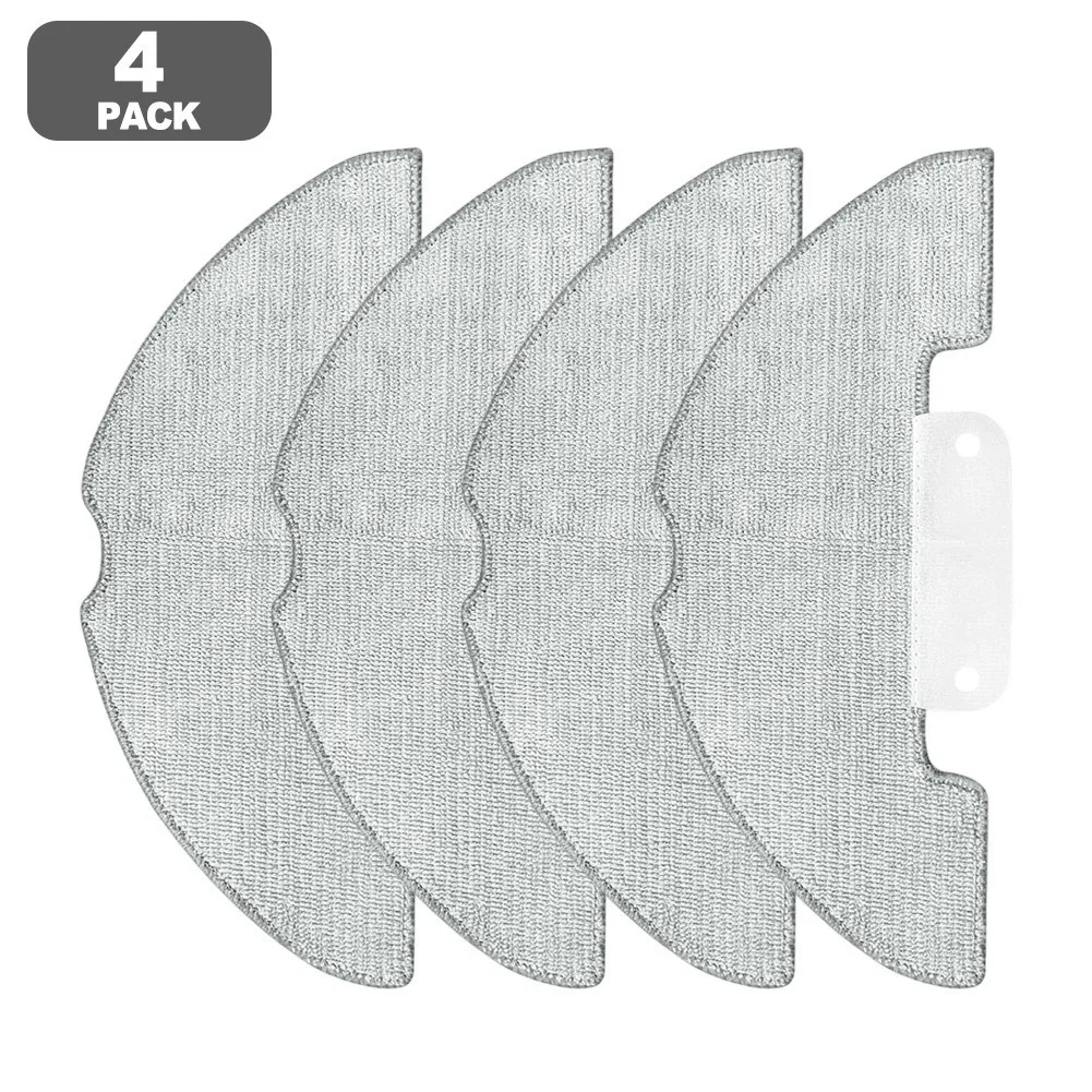 10Pcs Replacement Mop Pads For Wrydao AC1 S2-ACCE-2 S2-SERIES1 Robot Vacuum Cleaner Washable Microfiber Cloth Sweeping Parts