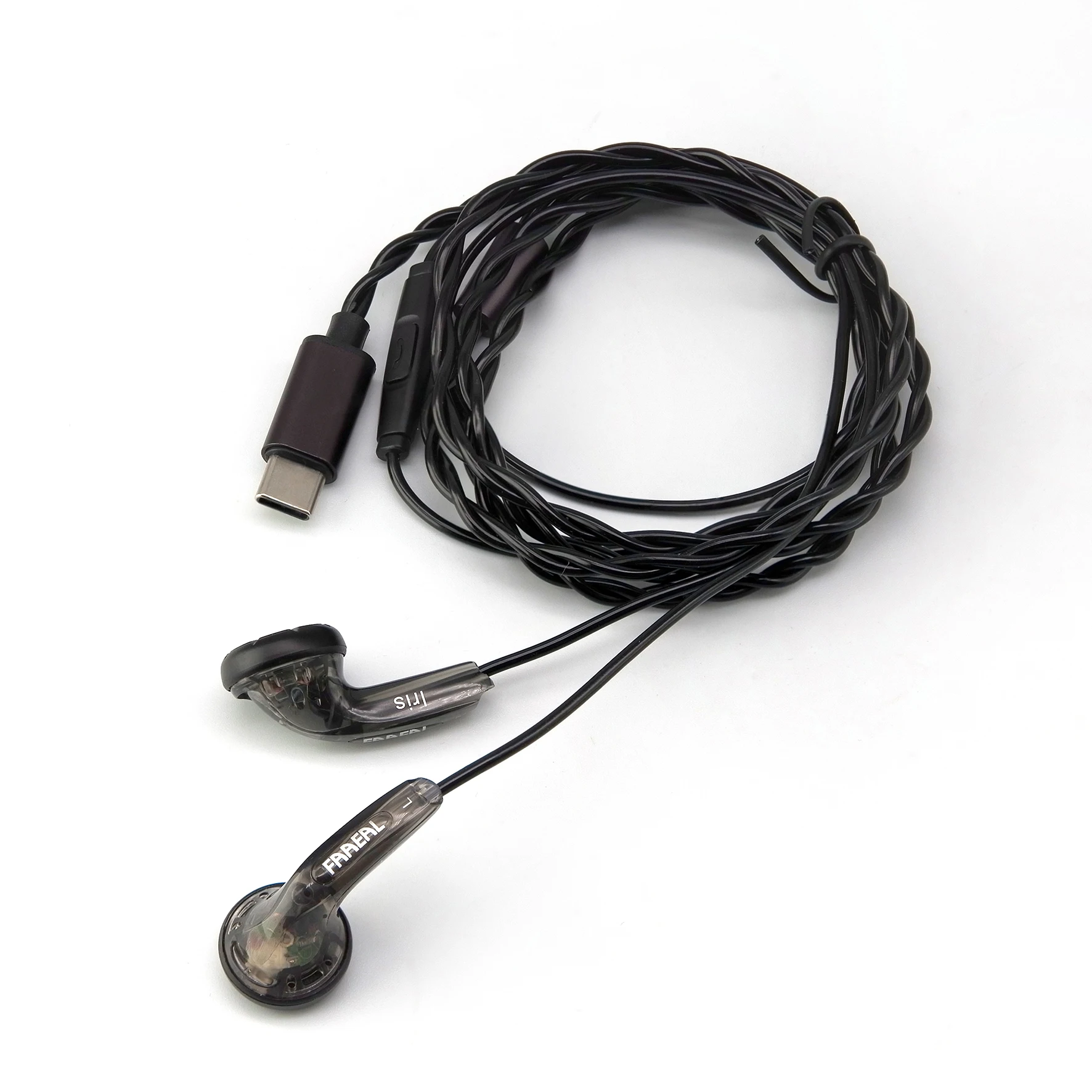 FAAEAL Iris Type-C Hifi Wired flat-head Earbuds With DAC Chip Nice Female Vocal Music Earphones