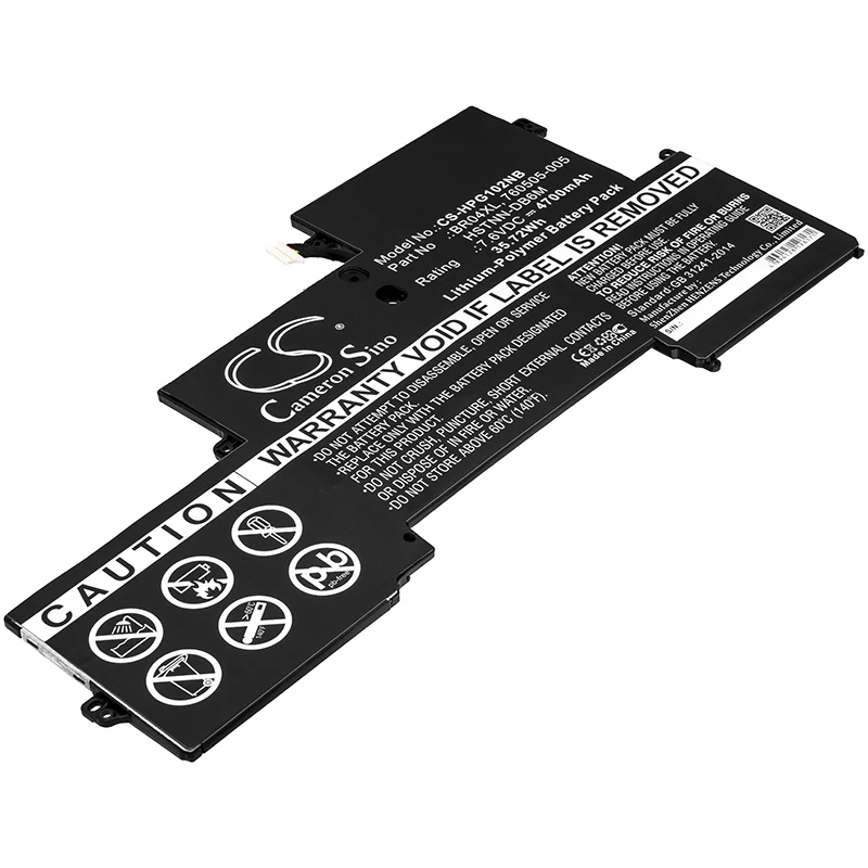 Replacement Battery for HP  EliteBook  1030 G1-Y0E99UP, EliteBook  1030 G1-Y4X52US, EliteBook  1030 G1-Z9Q35UP