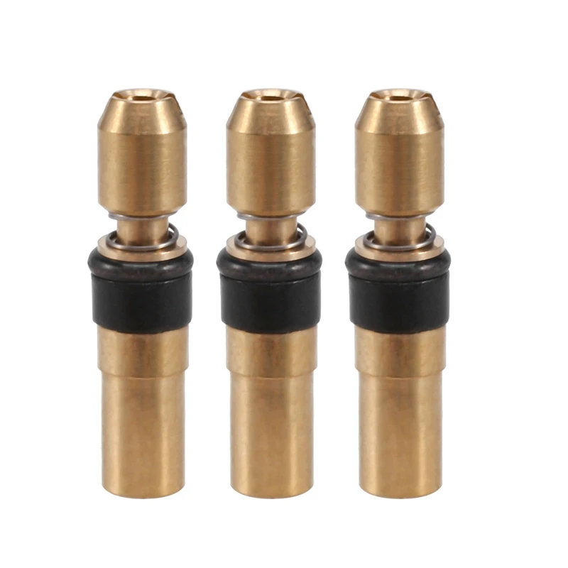 ABYC 3PCS Three-Stage Piston Head High Pressure Copper Head 6mm High Pressure Pump 30Mpa Repair Parts