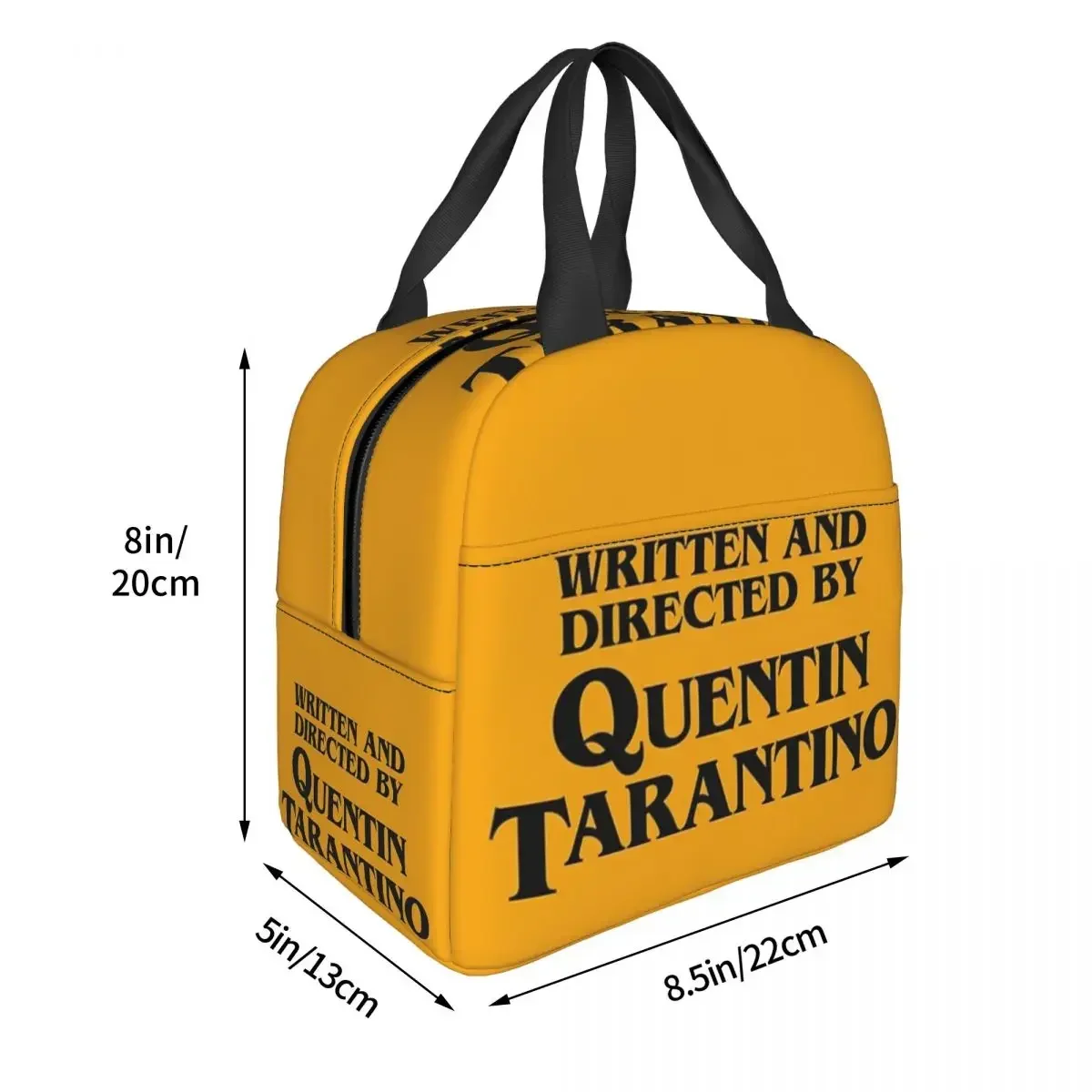 Vintage Film Quentin Tarantino Lunch Box Pulp Fiction Kill Bill Thermal Cooler Food Insulated Lunch Bag Portable Tote Bags