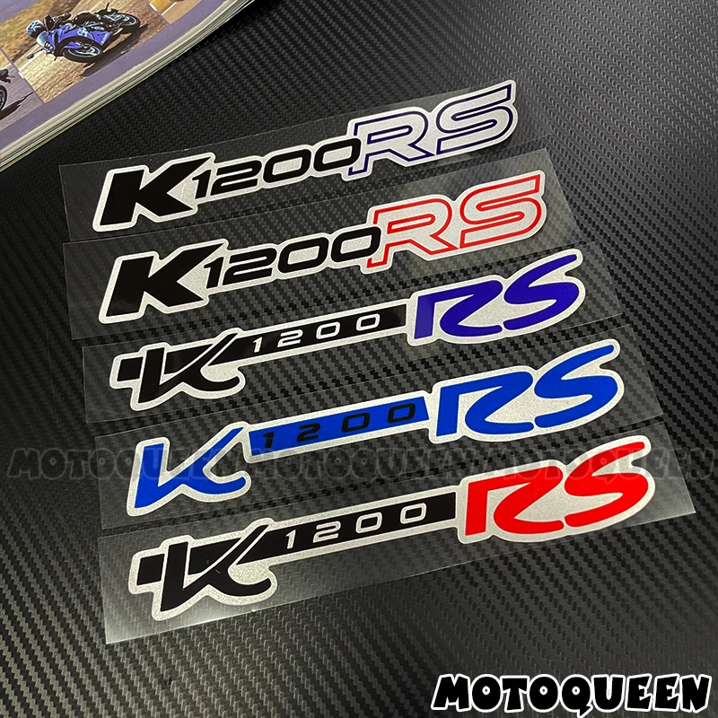 For K1200 RS K1200RS Sticker Decal Motorcycle Fairing Tank Pad Body Side Emblem Label Logo Decoration Reflective Decals Stickers