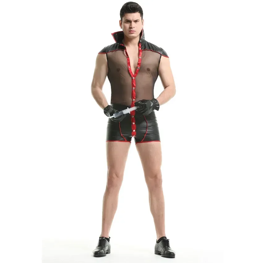 Set Lingerie Imam Angkatan Laut Pelaut Permainan Peran Seksi Seragam Setan Rave Pria