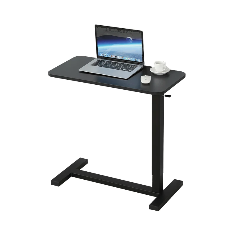 

Bedroom Living Room Furniture Movable Folding Height Adjustable Side Table Overbed Table Mobile Standing Desk