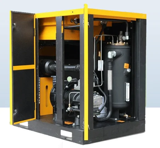 Hot Sale 11KW 13Bar Industrial Energy Saving Air Screw Compressor 125psi All in One Air Compressor Stationary for Senfeng CNC