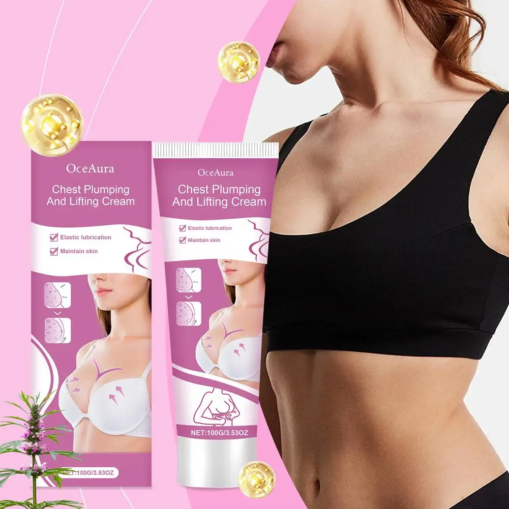 Chest Plumping Lifting Cream Enlargement Size upImprove Breast Flat Sagging Bust Firming Massage Boob Cream Bust SkinCare 100g